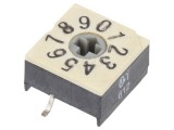 &Icirc;ntrerupător codificare DEC/BCD SMD 10 Pozitii Rizol 100M&Omega;