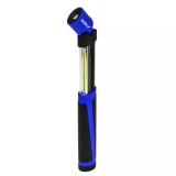 Lanterna 2w cob led+0.5w led, telescopica, cu baterii, Dedra