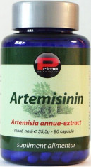 Artemisinin-extract din Artemisia annua, 100 mg, 90 caps, remediu cancer, tumori foto