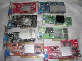 Lot 10 placi video agp, 128 MB, nVidia