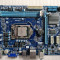 Placa de baza Gigabyte H61M-DS2, socket 1155, DDR3, PCI-E + I3 2100 - poze reale