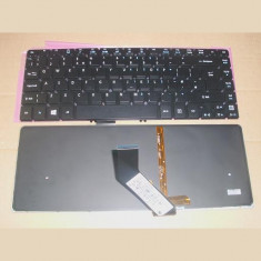 Tastatura laptop noua ACER V5 BLACK(with backlit board.For WIN8) foto