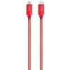 Cablu Date si Incarcare USB-C - Lightning Goui Metallic, 18W, 1m, Rosu G-METALLICC94-R