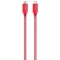 Cablu Date si Incarcare USB-C - Lightning Goui Metallic, 18W, 1m, Rosu G-METALLICC94-R