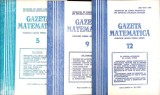 GAZETA MATEMATICA 1981 NR. 5, 9, 12 (3 REVISTE)-MARCEL TENA-362620