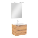 Mobilier complet de baie Vario Trim 60 stejar-stejar
