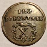 Ungaria 10 poltura 1704 /Kremnica Francisc Rakoczi al-ll