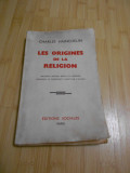 CHARLES HAINCHELIN--ORIGINILE RELIGIEI - IN FRANCEZA - 1950