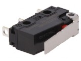 Micro&icirc;ntrerupător SNAP ACTION SPDT 0,1A 250VAC/30VDC