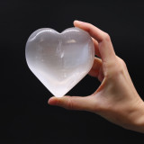 Inima cristal - Selenit - 10 cm
