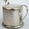 Letiera veche Art Deco alama argintata, multiple marcaje germane, DBP , HKE
