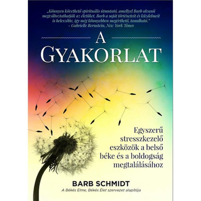 A Gyakorlat - Egyszerű stresszkezelő eszk&ouml;z&ouml;k a belső b&eacute;ke &eacute;s a boldogs&aacute;g megtal&aacute;l&aacute;s&aacute;hoz - Barb Schmidt
