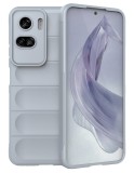 Husa Wave din Silicon compatibila Honor 90 Lite Anti-Shock, Gri, Oem