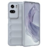 Husa Wave din Silicon compatibila Honor 90 Lite Anti-Shock, Gri