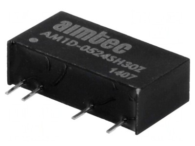 Convertor DC/DC 1W 5V-24V 40mA SIP7 foto