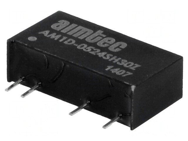 Convertor DC/DC 1W 5V-24V 40mA SIP7