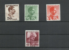 TSV* - ROMANIA 1934 LP 108 CAROL II - FARA POSTA (UZUALE) MNH/** LUX foto