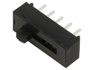 Comutator Glisant DP4T 2A/250VAC 0,5A/125VDC THT foto