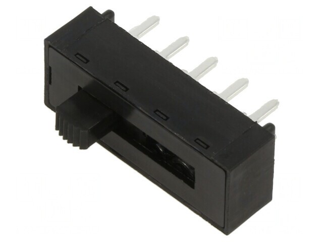 Comutator Glisant DP4T 2A/250VAC 0,5A/125VDC THT