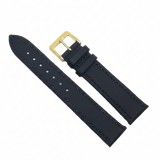 Cumpara ieftin Curea Ceas &bdquo;Obsidian Classic&rdquo; 2A1 &ndash; Piele Natural? Neagr? cu Cus?tur? Asortat? (12mm - 22mm)