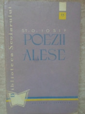 POEZII ALESE-ST.O. IOSIF foto