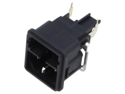 Conector alimentare AC soclu tată 10A foto