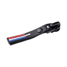 Cursor metalic pentru fermoar spiralat, 6 mm, Negru