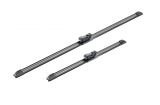 Stergator parbriz Bosch Aerotwin, cauciuc+grafit, tip plat, prindere carlig/universal, sofer 375-750mm, pasager 350-750mm, autoturism