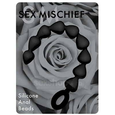 Bile anale - Sex si Mischief Bile Anale Negre din Silicon foto