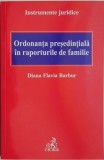 Ordonanta presedintiala in raporturile de familie &ndash; Diana Flavia Barbur