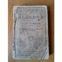 ALGEBRA PENTRU CLASA V-A REALA - AL. MANICATIDE
