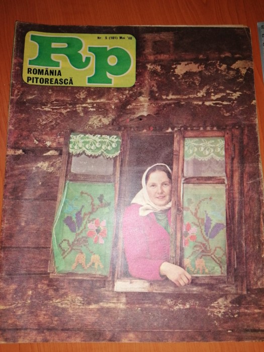 REVISTA ROMANIA PITOREASCA MAI 1980