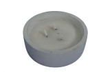 Candela piatra LED, 17x16 cm