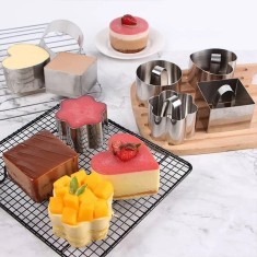 Forma pentru prajituri (Mousse) din o?el inoxidabil foto