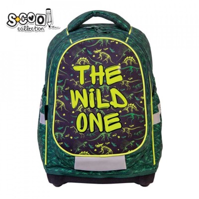 Ghiozdan anatomic THE WILDE ONE, 42 cm - S-COOL foto