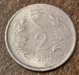 C50 - Moneda foarte veche - India - 2 rupees - 2011