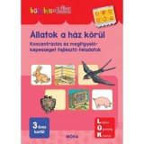 &Aacute;llatok a h&aacute;z k&ouml;r&uuml;l - Koncentr&aacute;ci&oacute;s &eacute;s megfigyelők&eacute;pess&eacute;get fejlesztő feladatok - Junga Michael