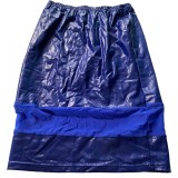 Fusta dama , culoarea albastru , marime universala