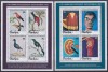 DB1 Fauna Pasari Penrhyn 200 Ani de la Descoperire 2 x MS MNH, Nestampilat