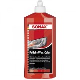 Cumpara ieftin Sonax Polish &amp; Ceara Auto NanoPro Rosu 500ml, Curata, Lustruieste, Protejeaza, Ceara Carnauba