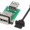 Adaptor USB A Dual MUSB Lipire