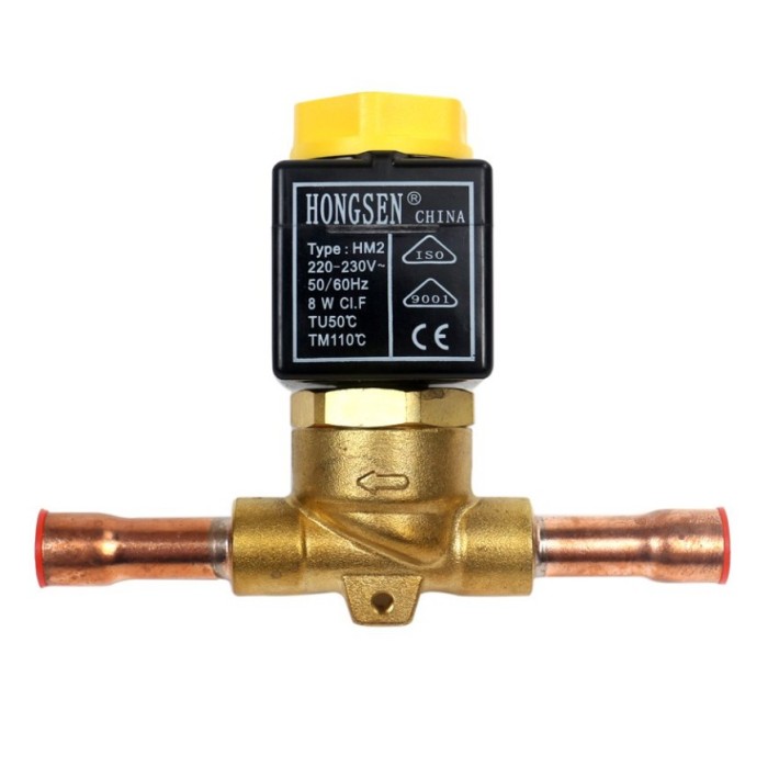 Electrovalva frigorifica cu bobina, HM2, sudabila, 3/8&#039;