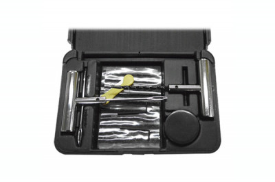 Kit pentru reparatii anvelope JBM 10780, set complet pana, cutie depozitare si transport foto