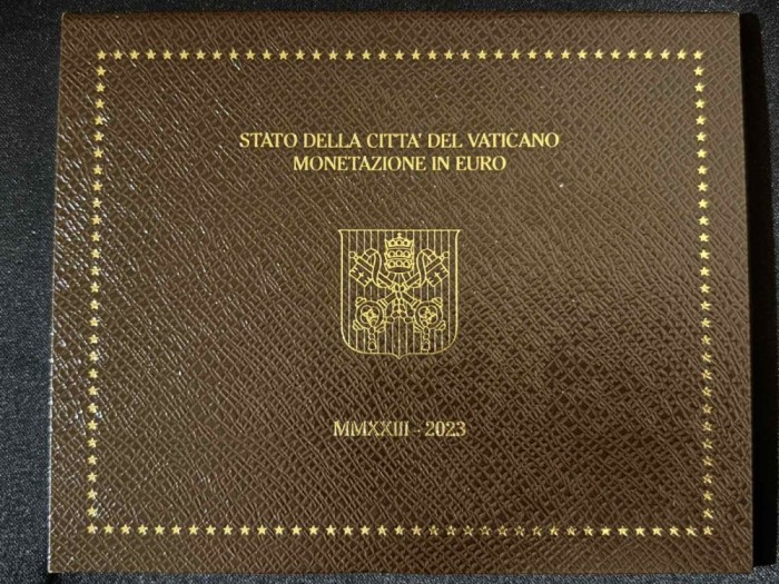 Vatican 2023 - set complet de la 1 cent la 2 euro BU