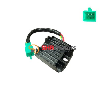 Regulator tensiune/Releu incarcare 5 fire (12V) model 2 foto