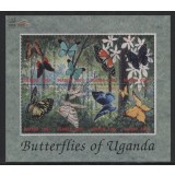 UGANDA 2000 FAUNA INSECTE FLUTURI