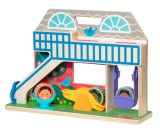 Set de joaca din lemn cu accesorii Scoala Rostogol GO TOTs, Melissa &amp; Doug