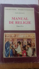 Manual de Religie pentru clasa a IV-A, preot doctor Ioan Sauca foto