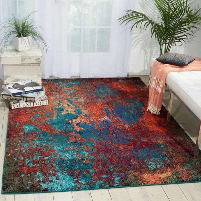 Covor Celestial CES08, Multicolor, Diverse Dimensiuni - 160x221