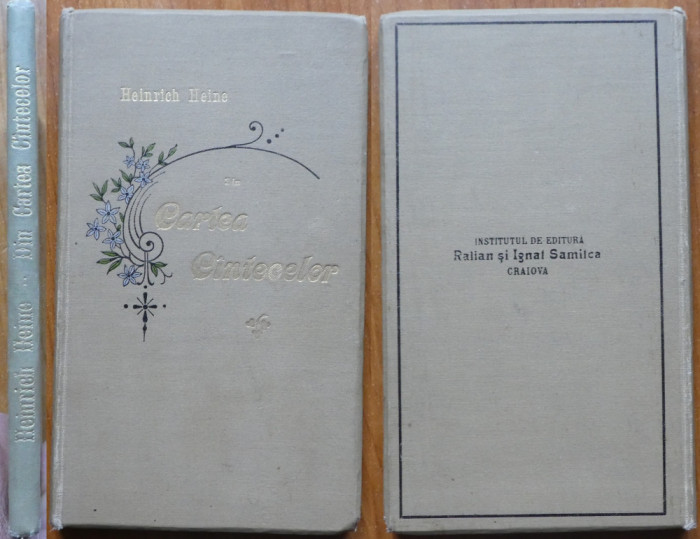 Henrich Heine , Catea cantecelor , Samitca , Craiova , 1896